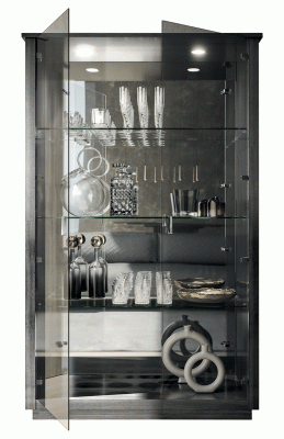 Clearance Dining Room Vulcano 2 Door Curio Cabinet