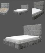 Bedroom Furniture Modern Bedrooms QS and KS Austin Bed